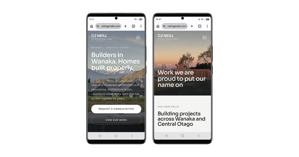 Mobile view